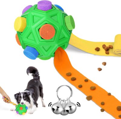 Winciny Cloth Strip with Hidden Food Interactive Dog Toys